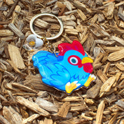 zelda Pocket Cucco cojiro Keychain - Versiris - Art by Versiris