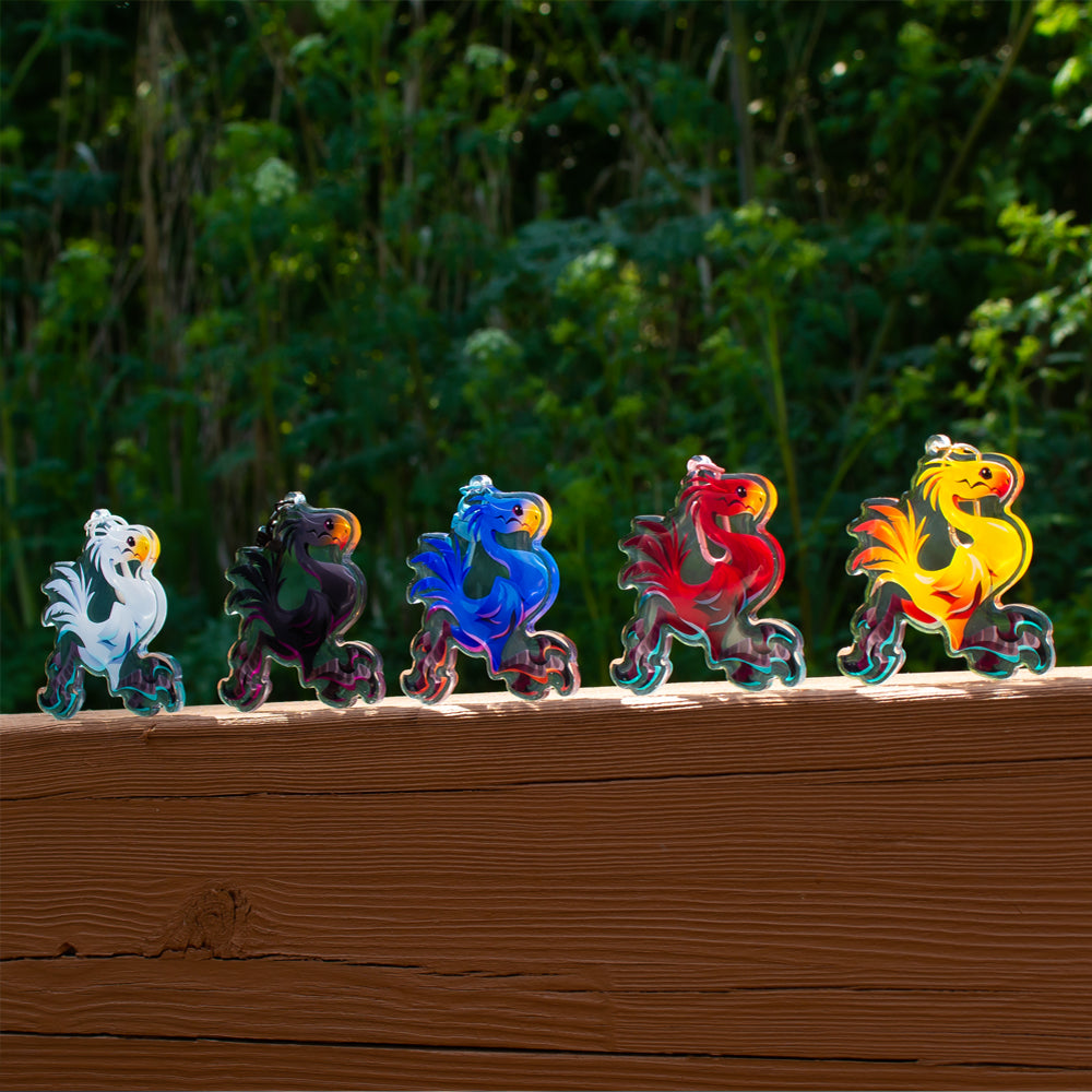 Chocobo Companion Keychain - Versiris - Art by Versiris