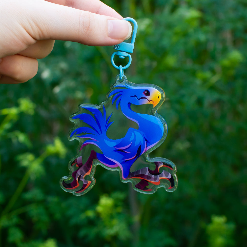 FFXIV Chocobo Companion Keychain - Versiris - Art by Versiris