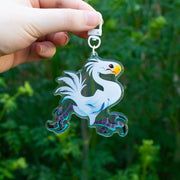 FFXIV Chocobo Companion Keychain - Versiris - Art by Versiris