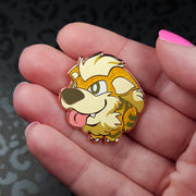GOOD DOG Growlithe Pin - Versiris - Art by Versiris