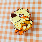 GOOD DOG Arcanine Pin - Versiris - Art by Versiris