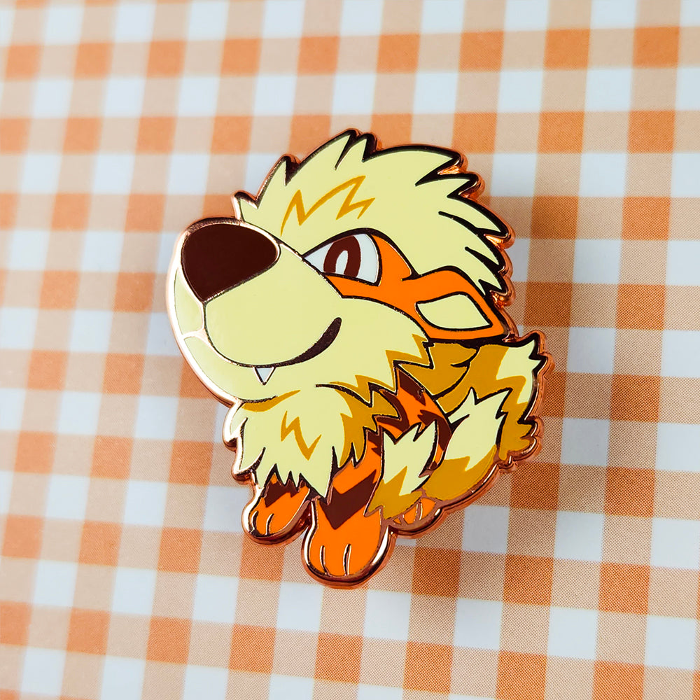 GOOD DOG Arcanine Pin - Versiris - Art by Versiris