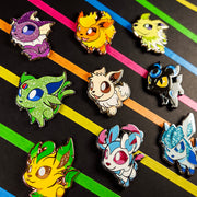 GOOD DOG Eeveelutions Pin Set - Versiris - Art by Versiris