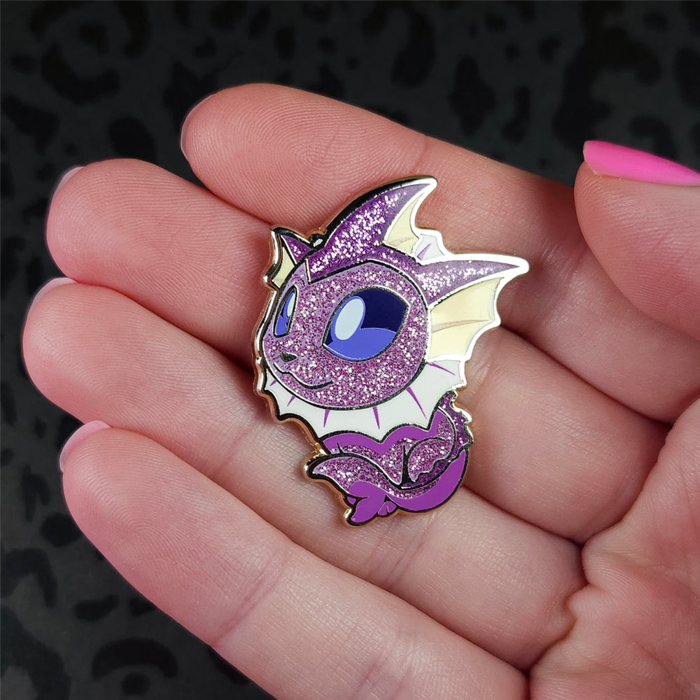 GOOD DOG Vaporeon Pin - Versiris - Art by Versiris