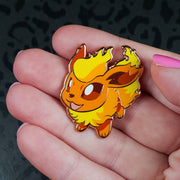 GOOD DOG Flareon Pin - Versiris - Art by Versiris