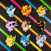GOOD DOG Eeveelutions Pin Set - Versiris - Art by Versiris