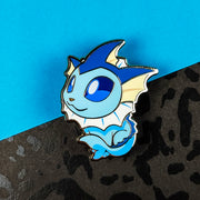 GOOD DOG Vaporeon Pin - Versiris - Art by Versiris