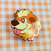 GOOD DOG Growlithe Pin - Versiris - Art by Versiris
