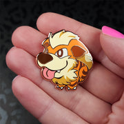 GOOD DOG Growlithe Pin - Versiris - Art by Versiris