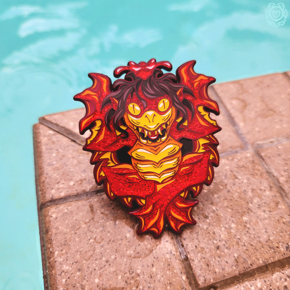 Kappa Enamel Pin - Versiris - Art by Versiris