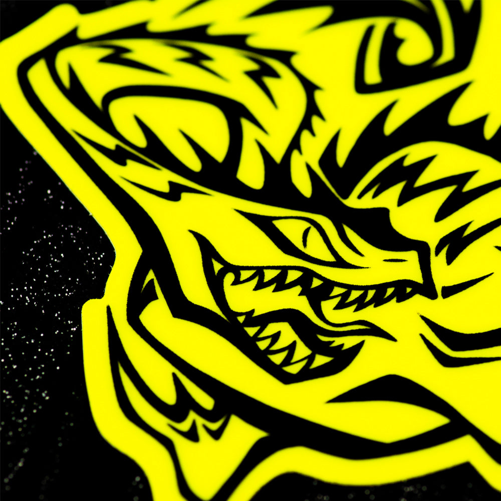 Neon Cryptids Loch Ness Monster Sticker - Versiris - Art by Versiris