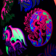 Neon Cryptids LIMITED EDITION Enamel Pin Set - Versiris - Art by Versiris