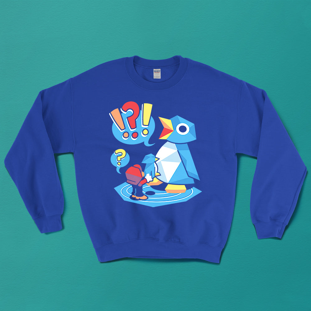 Penguin Panic Sweater - Versiris - Art by Versiris
