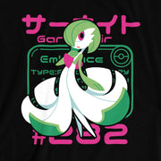pokedex gardevoir t-shirt art by versiris