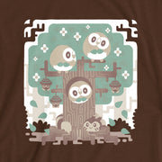 Rowlet Woods T-Shirt - Versiris - Art by Versiris
