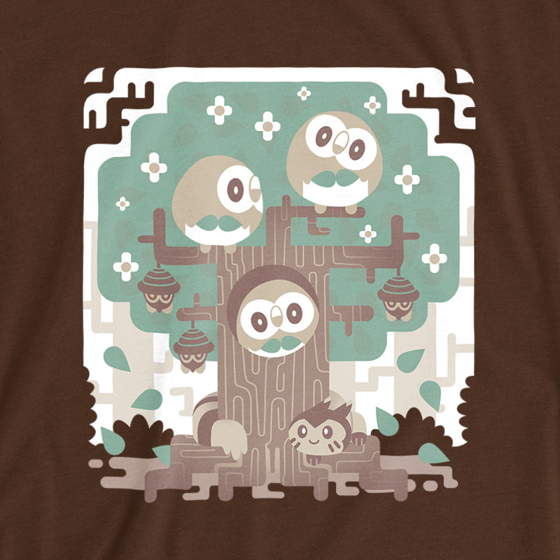 Rowlet Woods T-Shirt - Versiris - Art by Versiris