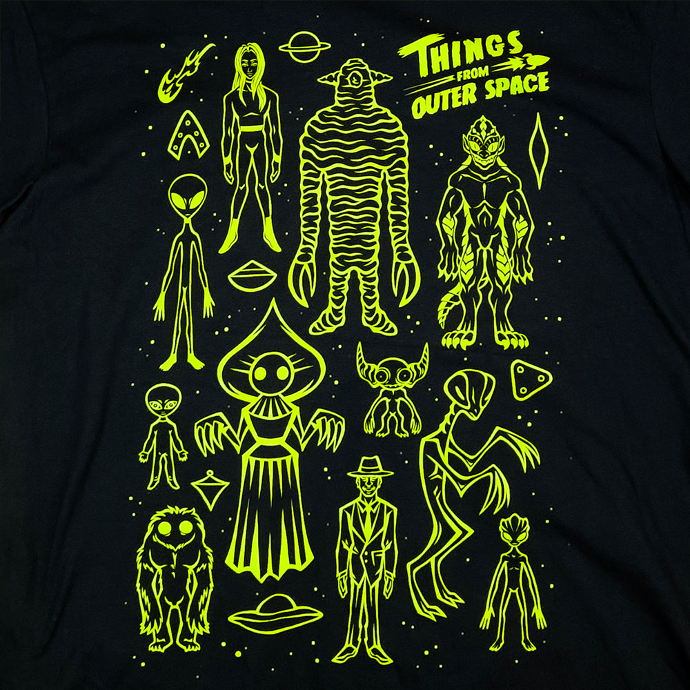 Things From Outer Space T-Shirt - Versiris - Art by Versiris
