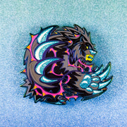 Bear Hug Enamel Pin - Versiris - Art by Versiris