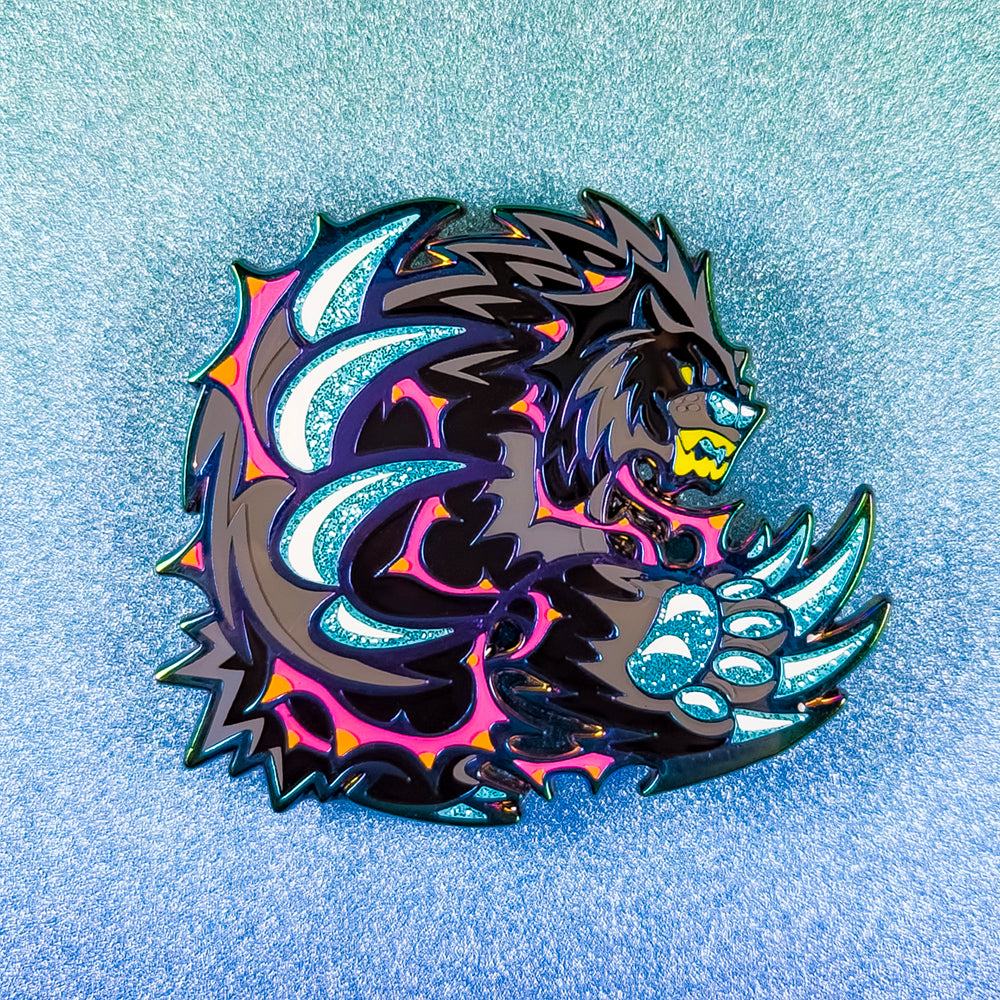 Bear Hug Enamel Pin - Versiris - Art by Versiris