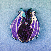 Bat Bunny Enamel Pin - Versiris - Art by Versiris