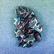 Burning Antlers Deer Enamel Pin - Versiris - Art by Versiris