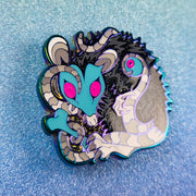 Scrap Eater Opossum Enamel Pin - Versiris - Art by Versiris