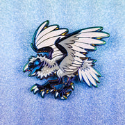 Evermore Raven Enamel Pin - Versiris - Art by Versiris