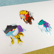 GOOD DOG Legendary Beast PKMN Stickers - Versiris - Art by Versiris