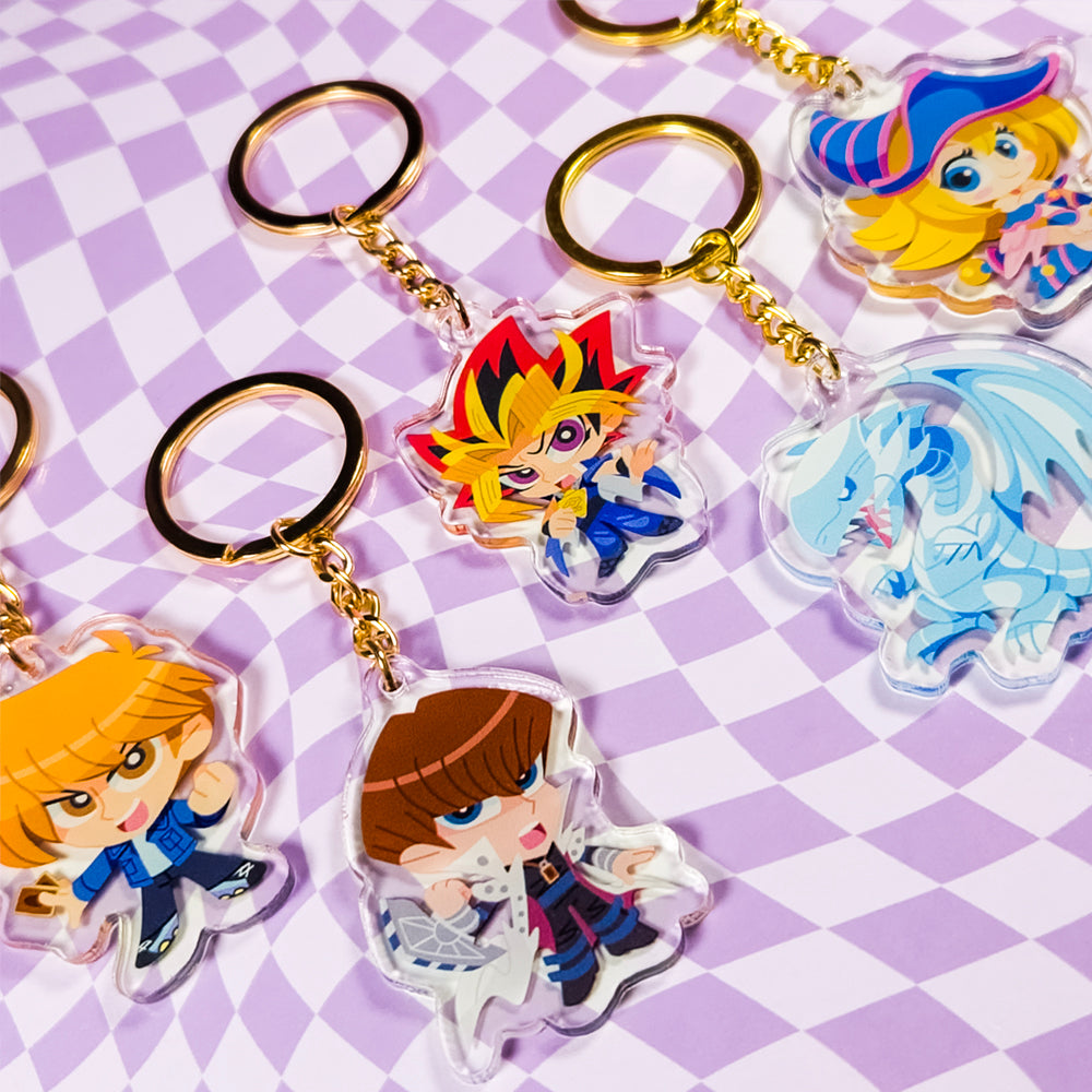 YGO Mascot Keychains - Versiris - Art by Versiris