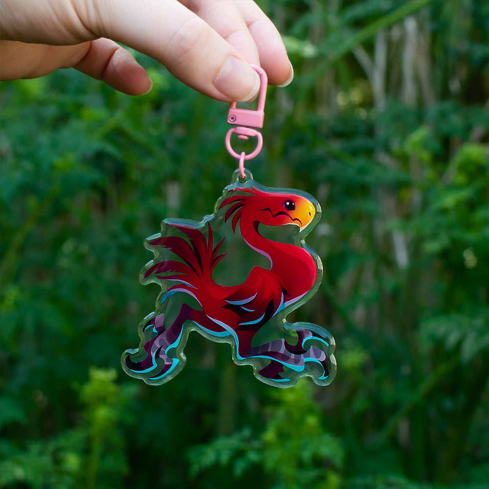 FFXIV Chocobo Companion Keychain - Versiris - Art by Versiris