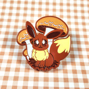 Mushroom Eevolutions Enamel Pin Set ( 9 pins ) - Versiris - Art by Versiris