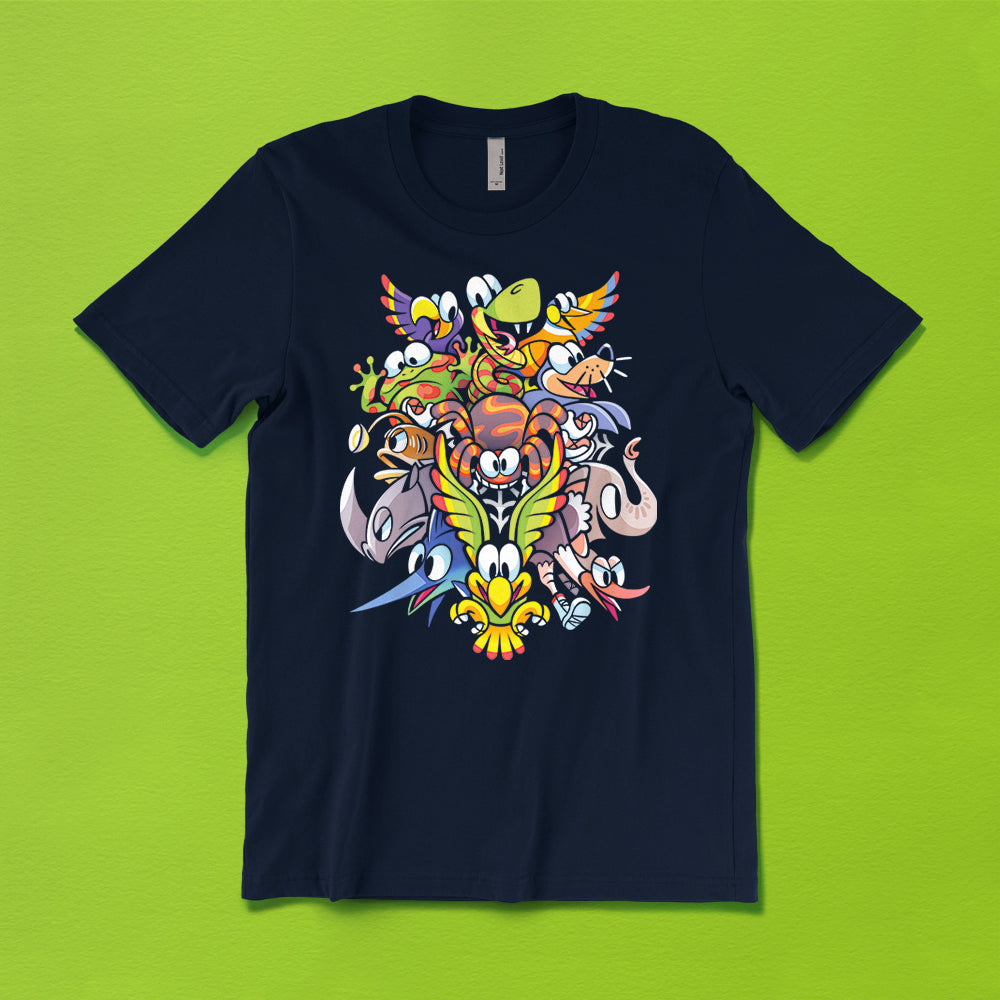 Animal Buddies T-Shirt - Versiris - Art by Versiris