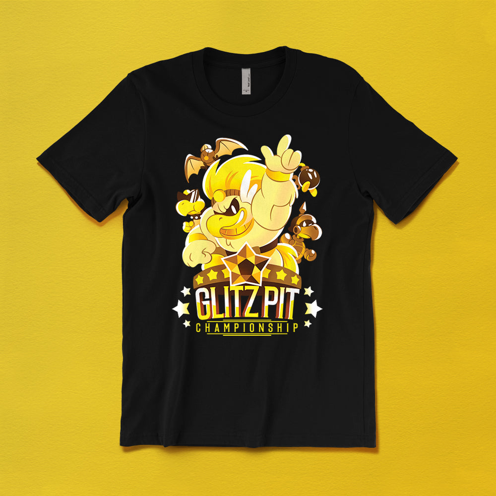 Glitz Pit Championship T-Shirt - Versiris - Art by Versiris