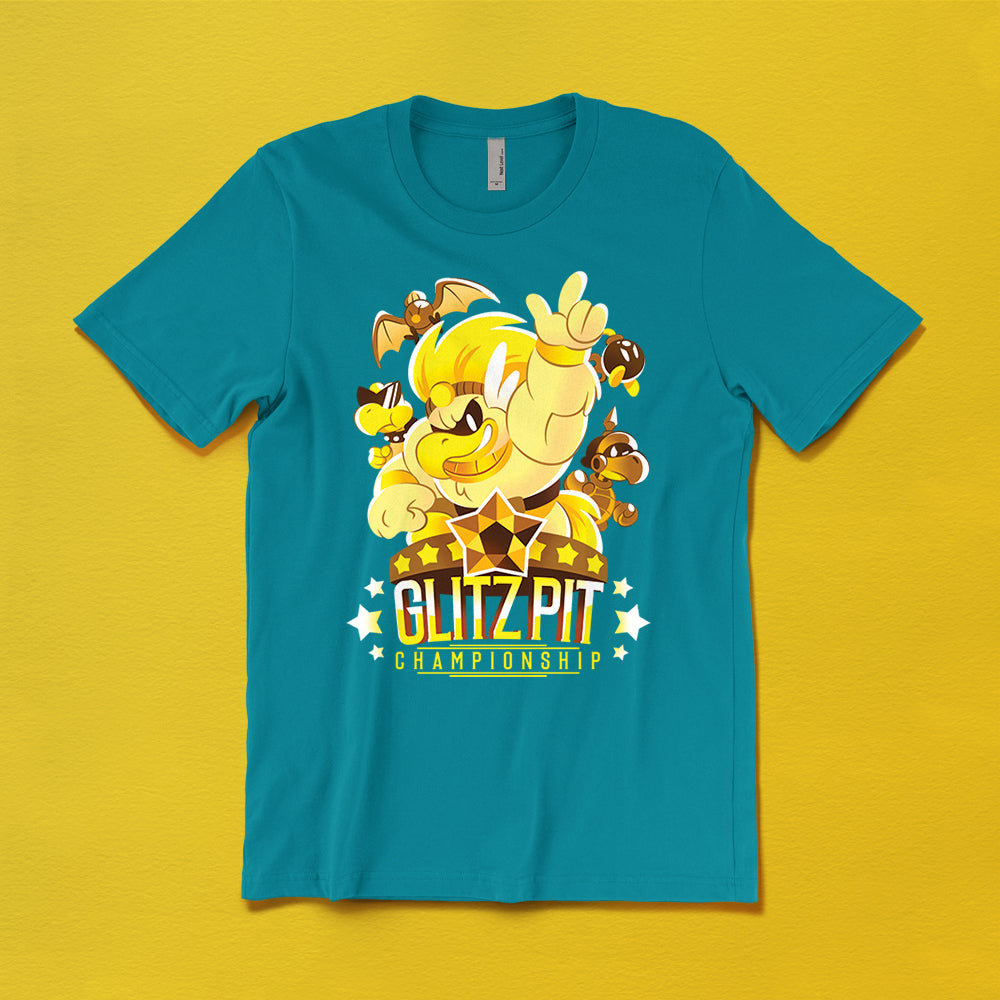 Glitz Pit Championship T-Shirt - Versiris - Art by Versiris