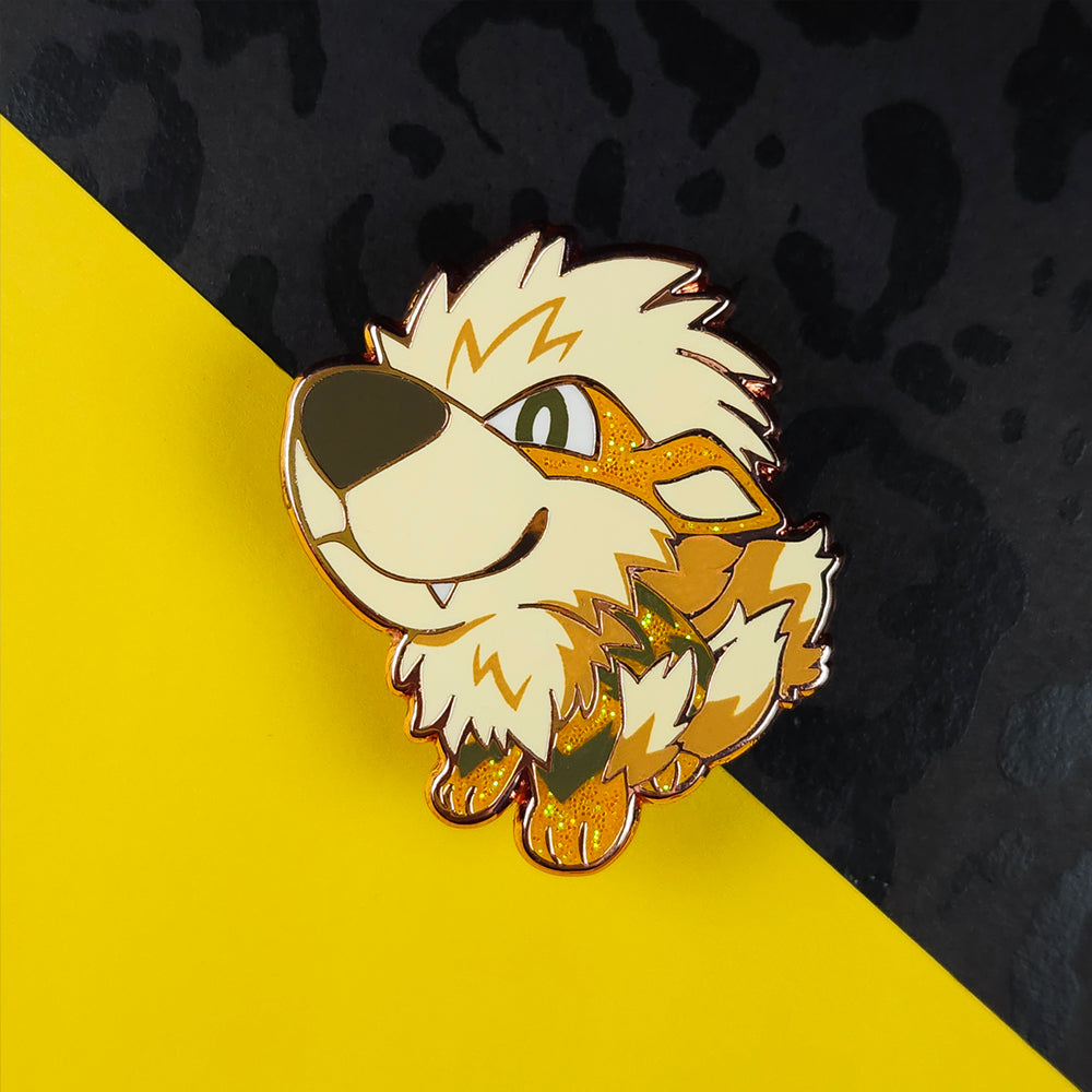 GOOD DOG Arcanine Pin - Versiris - Art by Versiris