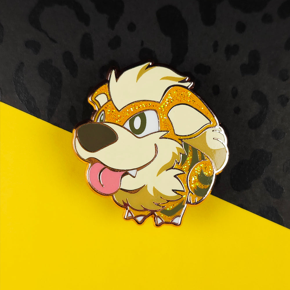 GOOD DOG Growlithe Pin - Versiris - Art by Versiris