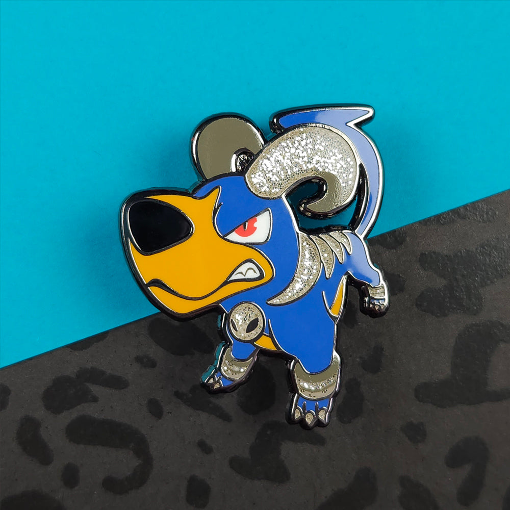 GOOD DOG Houndoom Pin - Versiris - Art by Versiris
