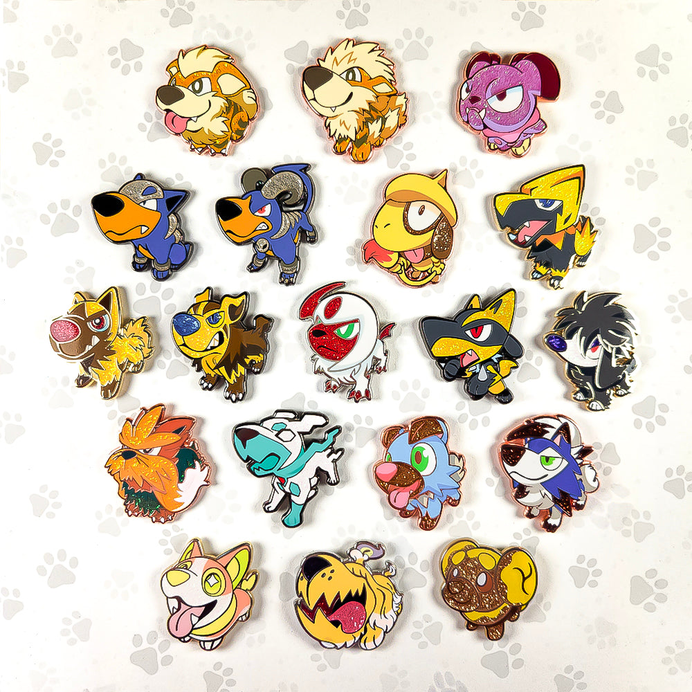 GOOD DOG Pin Set