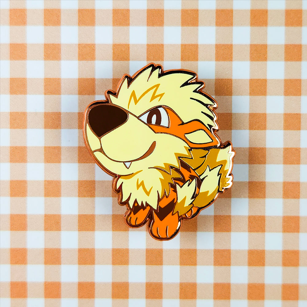 GOOD DOG Arcanine Pin