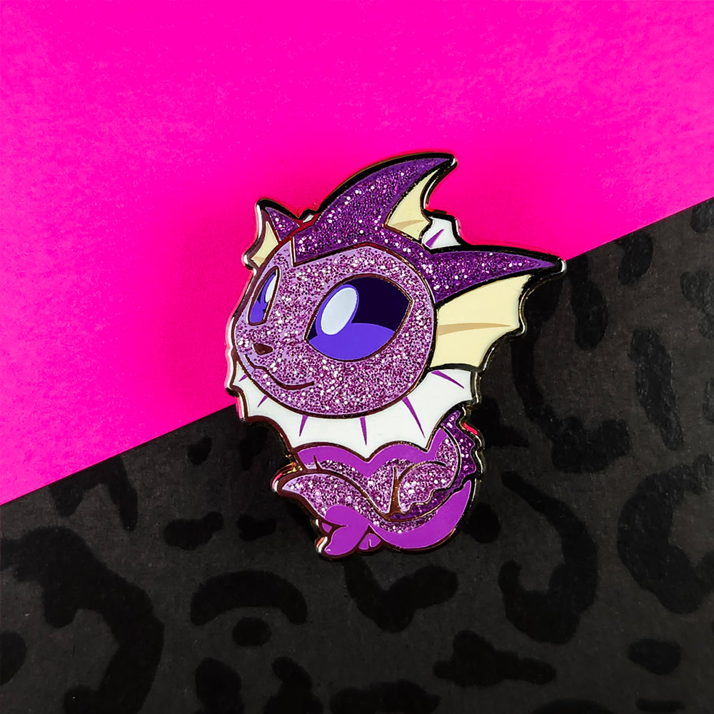 GOOD DOG Vaporeon Pin - Versiris - Art by Versiris