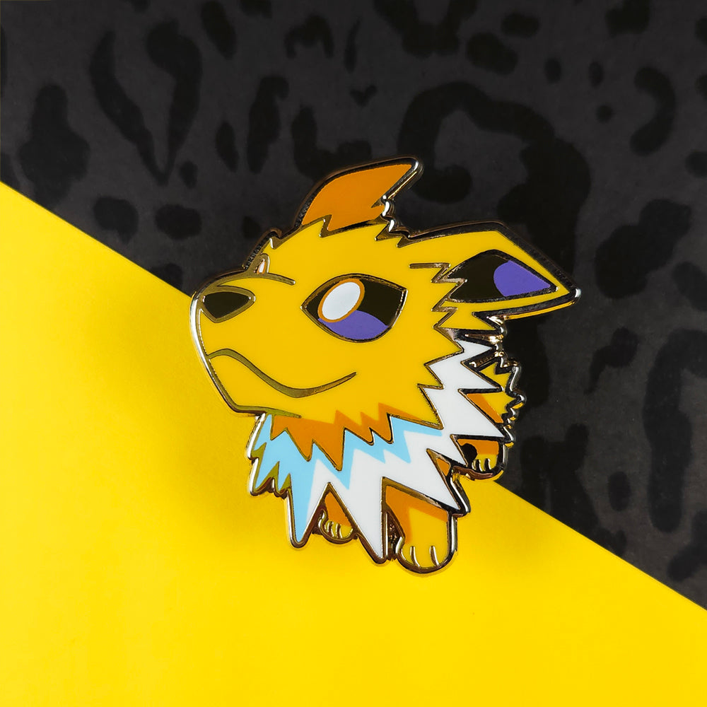 GOOD DOG Jolteon Pin - Versiris - Art by Versiris