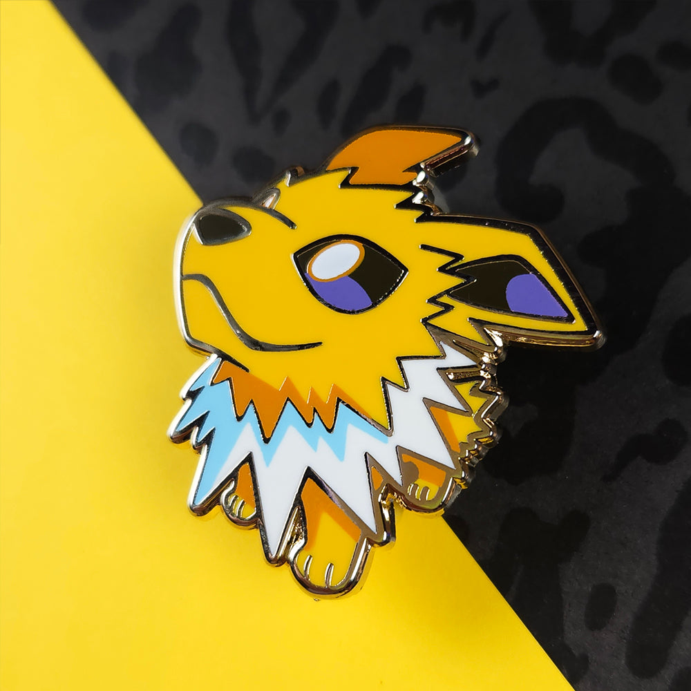 GOOD DOG Jolteon Pin - Versiris - Art by Versiris