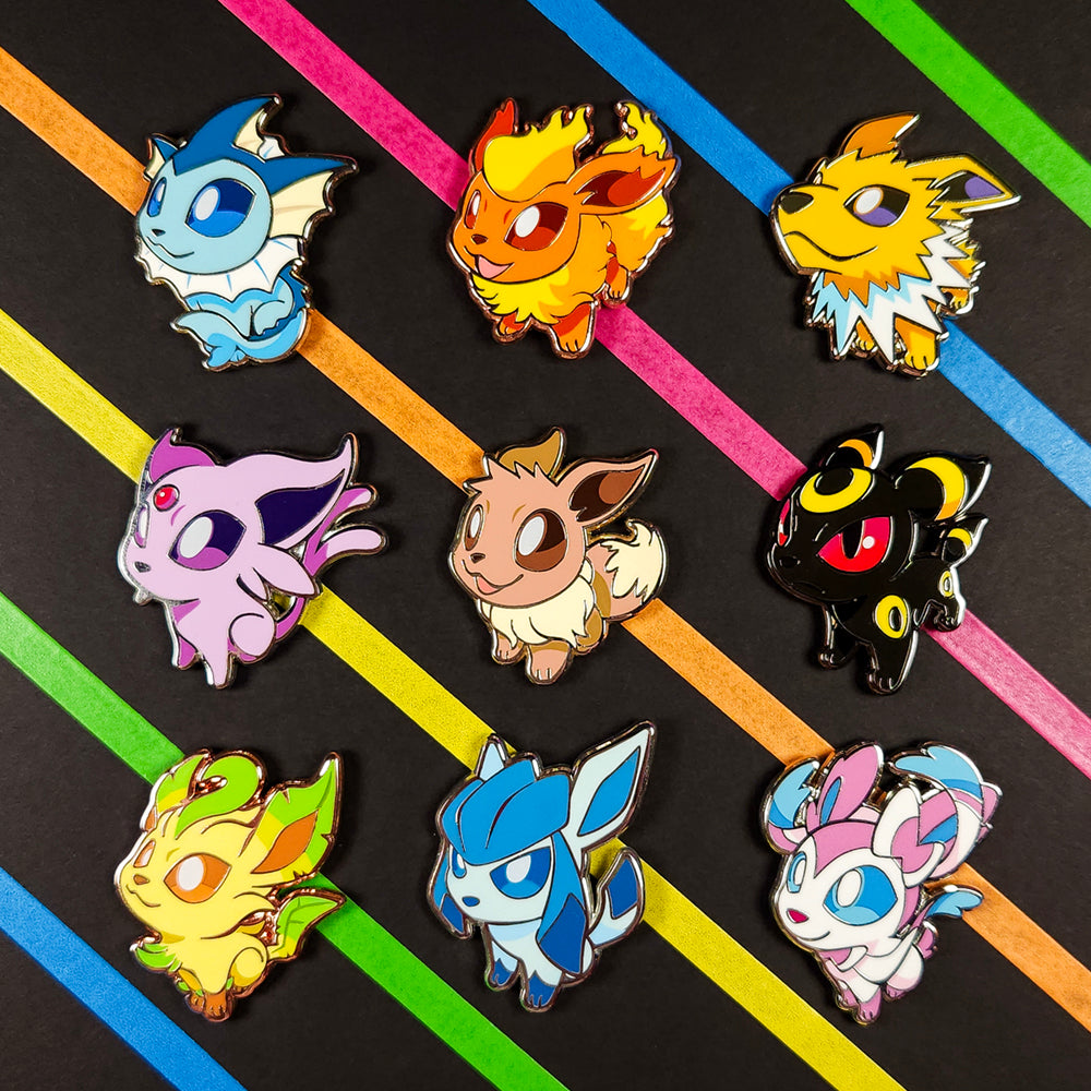 GOOD DOG Eeveelutions Pin Set