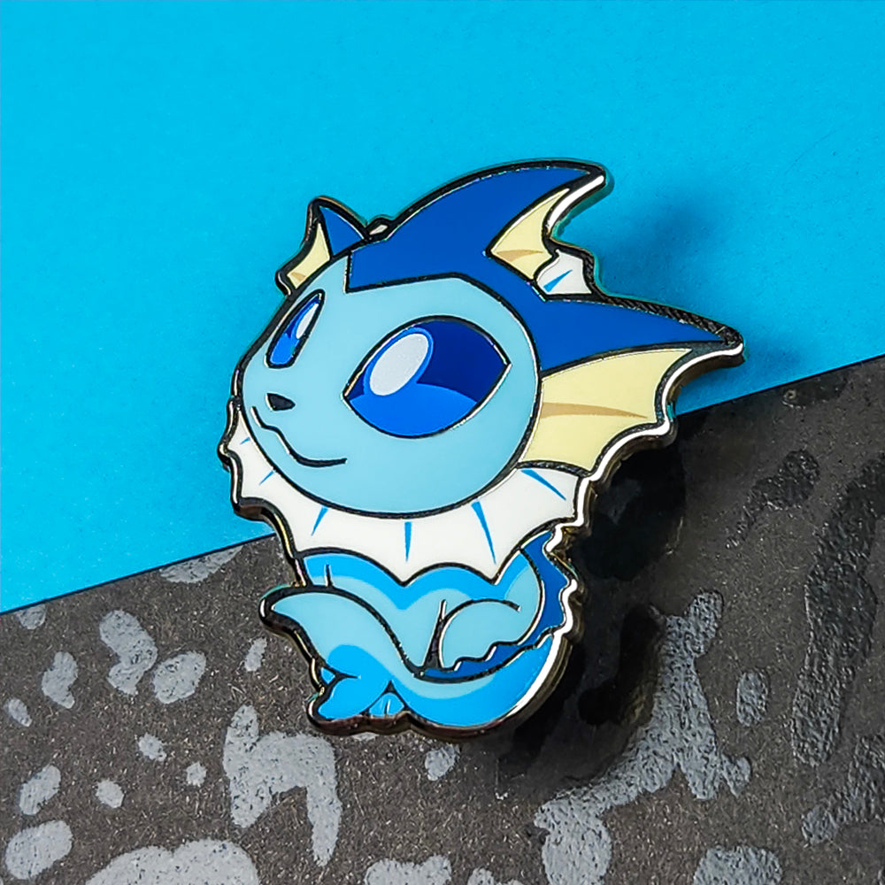GOOD DOG Vaporeon Pin - Versiris - Art by Versiris