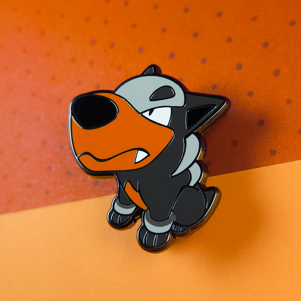 GOOD DOG Houndour Pin - Versiris - Art by Versiris