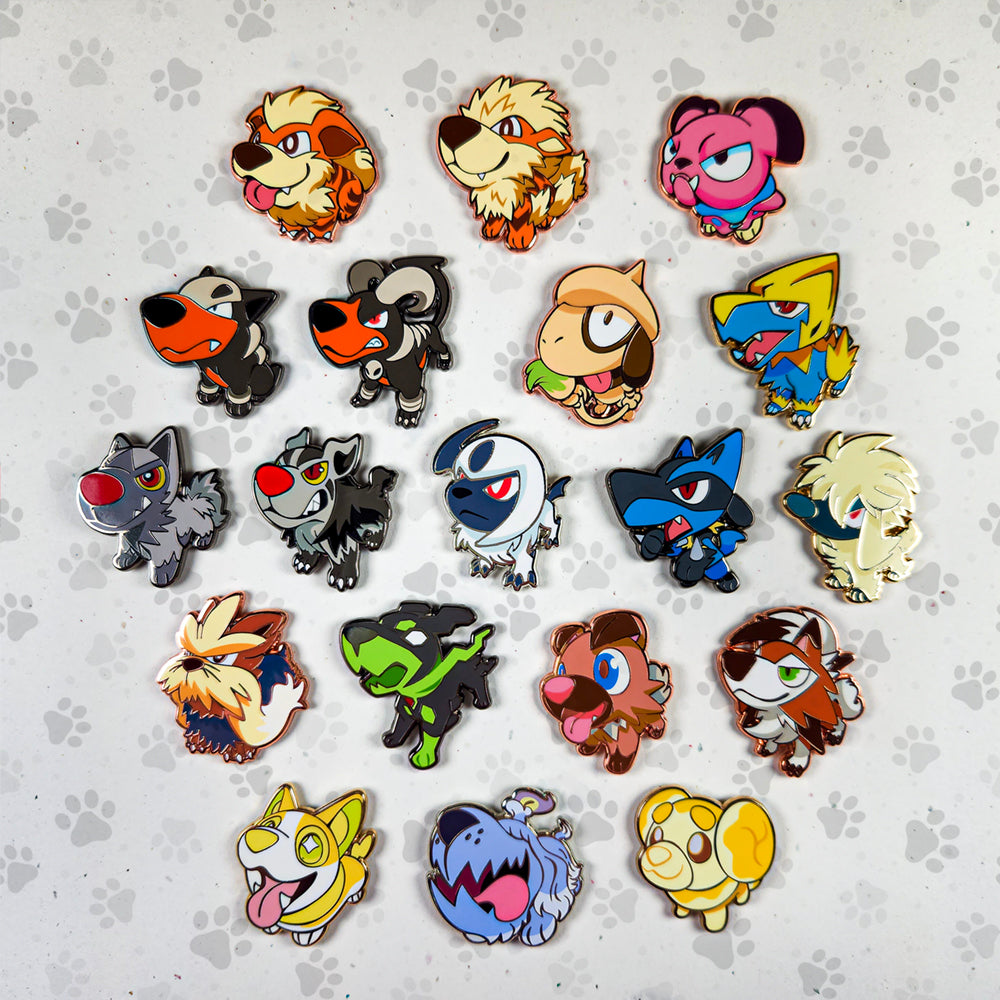 GOOD DOG Pin Set