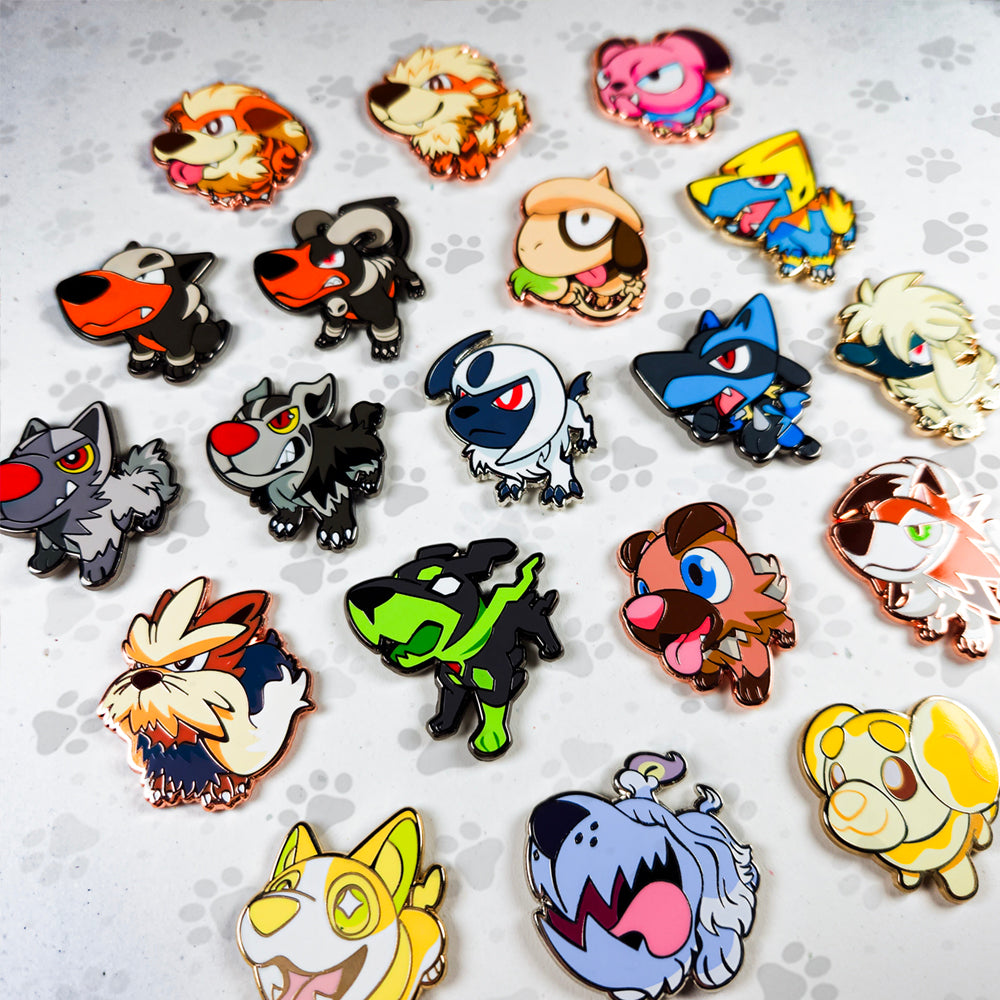 GOOD DOG Pin Set - Versiris - Art by Versiris