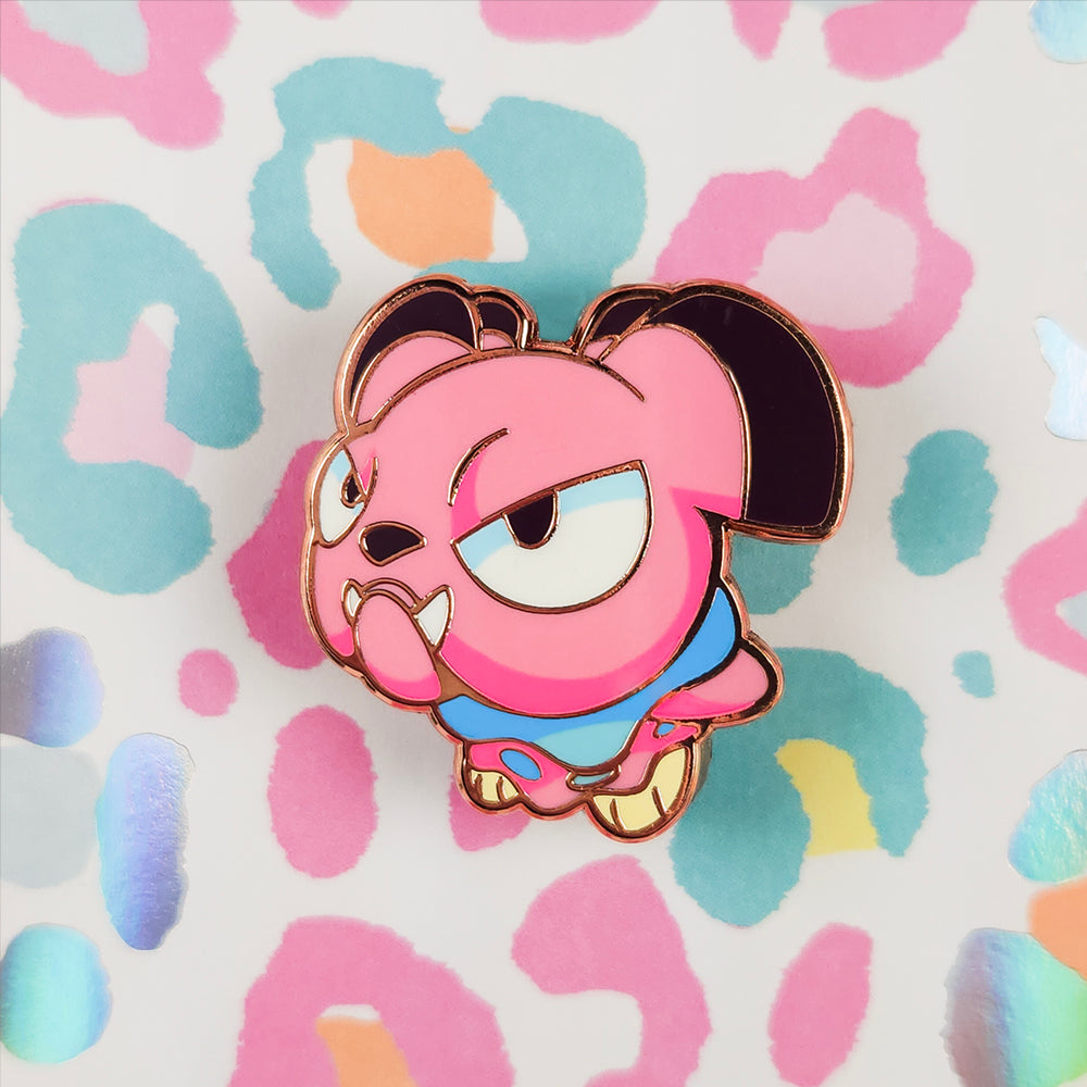 GOOD DOG Snubbull Pin - Versiris - Art by Versiris