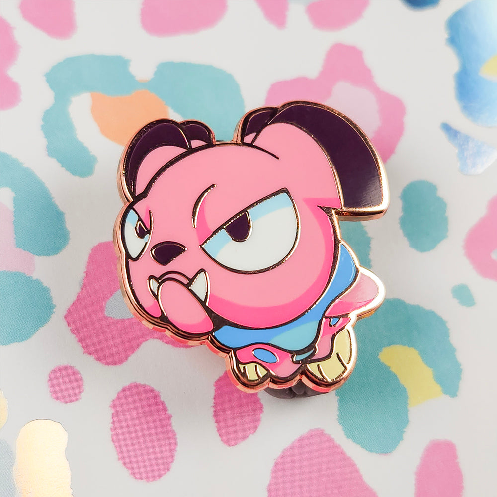 GOOD DOG Snubbull Pin - Versiris - Art by Versiris